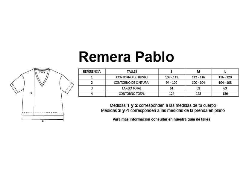 Tabla de talles